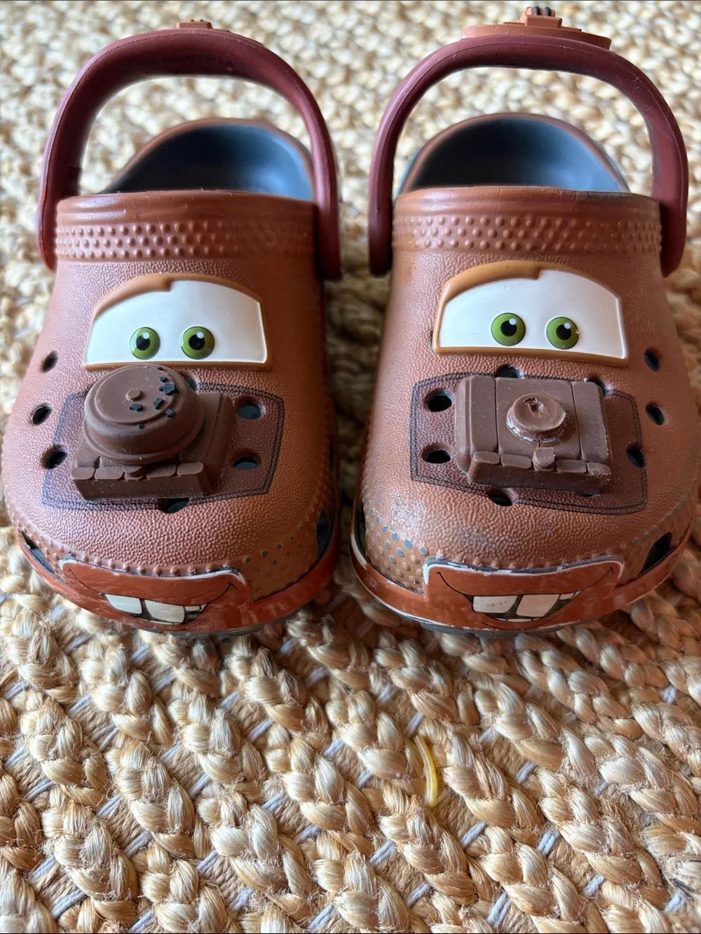 CROCS Kids Brown and Blue Character Clogs
